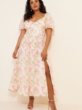 ASTR the Label Sasilia Midi Dress